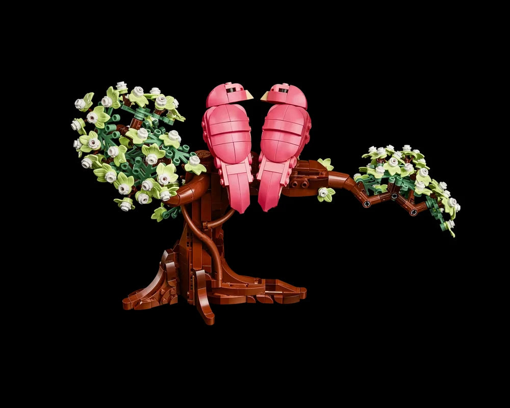 750 pieces of new  love bird animal model building blocks DIY creative furniture and decoration assembly toys adult  birthday